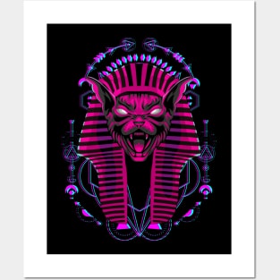 cat sphinx Posters and Art